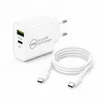 20W USB-C GaN Ladegerät mit 1m USB-C Ladekabel (20W) - Produktbild-Vorschau 1