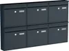 BASI - Briefkasten - SET - 6x BK 360M - Stahl matt Produktbild-Vorschau 1