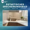 VBChome Spülbecken 90x54x19 cm Beige Granit 1,5 Becken Produktbild-Vorschau 7