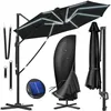 KESSER® Sonnenschirm Ampelschirm SUN Rund XL Ø330 cm Inkl. Produktbild-Vorschau 1