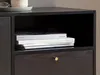 FineBuy Sideboard 140x75x40 cm Commode noire Voir les images du produit 4