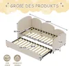 okwish Rozkládací postel Daybed 90x200 cm s rozkládacím Náhled obrázku produktu 7