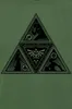 HEROES INC EUROPE B.V. T-Shirt Herren Triforce dunkelgrün L Produktbild-Vorschau 3