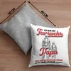 Trendation - Feuerwehr Papa Deko-Kissen mit Füllung 40x40 Produktbild-Vorschau 4