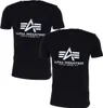 ALPHA INDUSTRIES BASIC T 2 PACK Herren Doppelpack T-Shirt, Produktbild-Vorschau 2