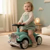 Dětské vozidlo Scooter Car Walker Dětské auto Retro Mint Náhled obrázku produktu 3