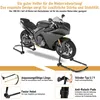 Jopassy 2x stojany na motorku Nastaviteľné predné a zadné Náhľad obrázku produktu 3