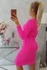Kesi Damen-Strickkleid Shanwen neon pink Universal Produktbild-Vorschau 6