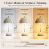 Kabellos Nachttischlampen,LED Tischlampe,Touch Dimmbare Produktbild-Vorschau 3
