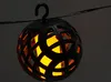Guirlande lumineuse solaire à LED Boules effet flamme 1,75m Voir les images du produit 5