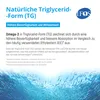 Marketing image for Omega-3 in Triglyceride-Form (TG) with text and a logo. Náhled obrázku produktu