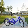 24 Zoll Dreirad Erwachsene Faltbar 3 Räder Fahrrad 7-Gang Produktbild-Vorschau 4