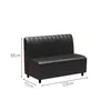 Gastro Sitzbank Diner Sofa – gepolsterte Restaurant Bank Produktbild-Vorschau 8