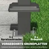 Outsunny Grillpavillon 2,4 x 1,4 m, Windfest Produktbild-Vorschau 7