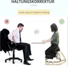 okwish Kľačiaca stolička Ergonomická stolička Čalúnená Náhľad obrázku produktu 2