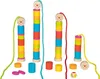 Goki Lernspiel Little Caterpillar - buntes Fädelspiel für Produktbild-Vorschau 2