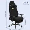 SONGMICS Gaming Stuhl aus WildKunstleder mit Fußstütze und Produktbild-Vorschau 9