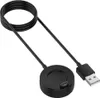 A black USB-A charging cable with a round base and a USB-C connector. Anteprima dell’immagine prodotto