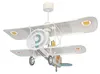 Lustre et lampe suspension enfant avion ours Petit Teddy Voir les images du produit 3