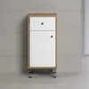 trendteam Touch Bad Standschrank Weiß/Eiche Nachbildung, Produktbild-Vorschau 6
