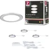 Paulmann LED lampes à encastrer pour meubles, set de 3 Voir les images du produit 1