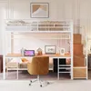 Flieks Etagenbett Metallbett 90x200cm/140x200cm, Hochbett Produktbild-Vorschau 2