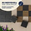 CASARIA WPC Fliesen 30x30 cm 11er Set 1m? Stecksystem Produktbild-Vorschau 7
