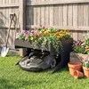 Outsunny garage voor robotmaaiers met plantenbak, garage Productafbeelding-voorbeeld 2