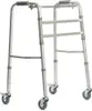 A studio shot of a walker with wheels. Podgląd zdjęcia produktu
