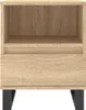 vidaXL Noční stolek Sonoma Dub 40x35x50 cm výrobek ze dřeva Náhled obrázku produktu 4