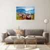 Bilder auf glas - Berge See Wasser - 70x50cm - Glasbilder - Produktbild-Vorschau 7