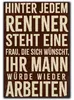 LANOLU Kühlschrankmagnete lustig- Rentner Frau arbeiten - Produktbild-Vorschau 6
