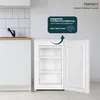homeX Gefrierschrank, Tiefkühlschrank klein - 87 Liter, Produktbild-Vorschau 6