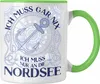 Trendation - Nordsee Tasse Geschenk Urlaub Ich Muss Gar Nix Produktbild-Vorschau 1