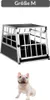 Transportín para perros, tamaño XXL, de aluminio, 97x90x70 Vista previa de la imagen del producto 7