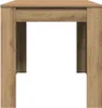 vidaXL Esstisch Artisan-Eiche 140x74,5x76 cm Holzwerkstoff Produktbild-Vorschau 6