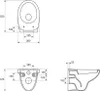 Wand Hänge WC Komplettset Vorwandelement Schallschutz WC Produktbild-Vorschau 10