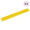 vidaXL Kabelbrücken 2 Stk. 98,5 cm Gelb Produktbild-Vorschau 8