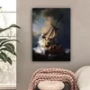 MuchoWow® - Plátno - Búrka na Galilejskom mori - Rembrandt Náhľad obrázku produktu 2