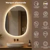 Miroir de salle de bain éclairé S'AFIELINA, 60x80 cm, Voir les images du produit 4