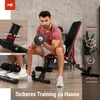 Hop-Sport Hantelbank HS-2050HB, Hantelbank klappbar & Produktbild-Vorschau 5