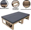 A camper van bed system with storage compartments and nets. Anteprima dell’immagine prodotto