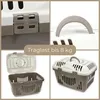 Transportbox Katze Hundetransportbox Oben Öffnen Produktbild-Vorschau 5