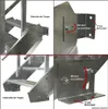 11 Stufen Stahltreppe beidseitig. Geländer Breite 60cm Produktbild-Vorschau 5