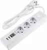 Steckdosenleiste mit Ladebuchsen für USB, 3-fach, weiß, Produktbild-Vorschau 8
