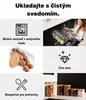 Sada 6ks - Deco Haus Sklenenýc nádoby na opakované použitie Náhľad obrázku produktu 10