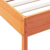 Postel z masivu bez matrace vosk hnědá 90x200 borovice Náhled obrázku produktu 5