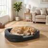 FEANDREA Hundebett, Hundekissen, wasserdichte Innenschicht, Produktbild-Vorschau 9