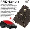 Leder Geldbörse Herren RFID Portemonnaie Echtleder Produktbild-Vorschau 7
