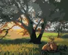 Zuty - Malen nach Zahlen - HIRSCH UNTER EINEM BAUM (D. Produktbild-Vorschau 1